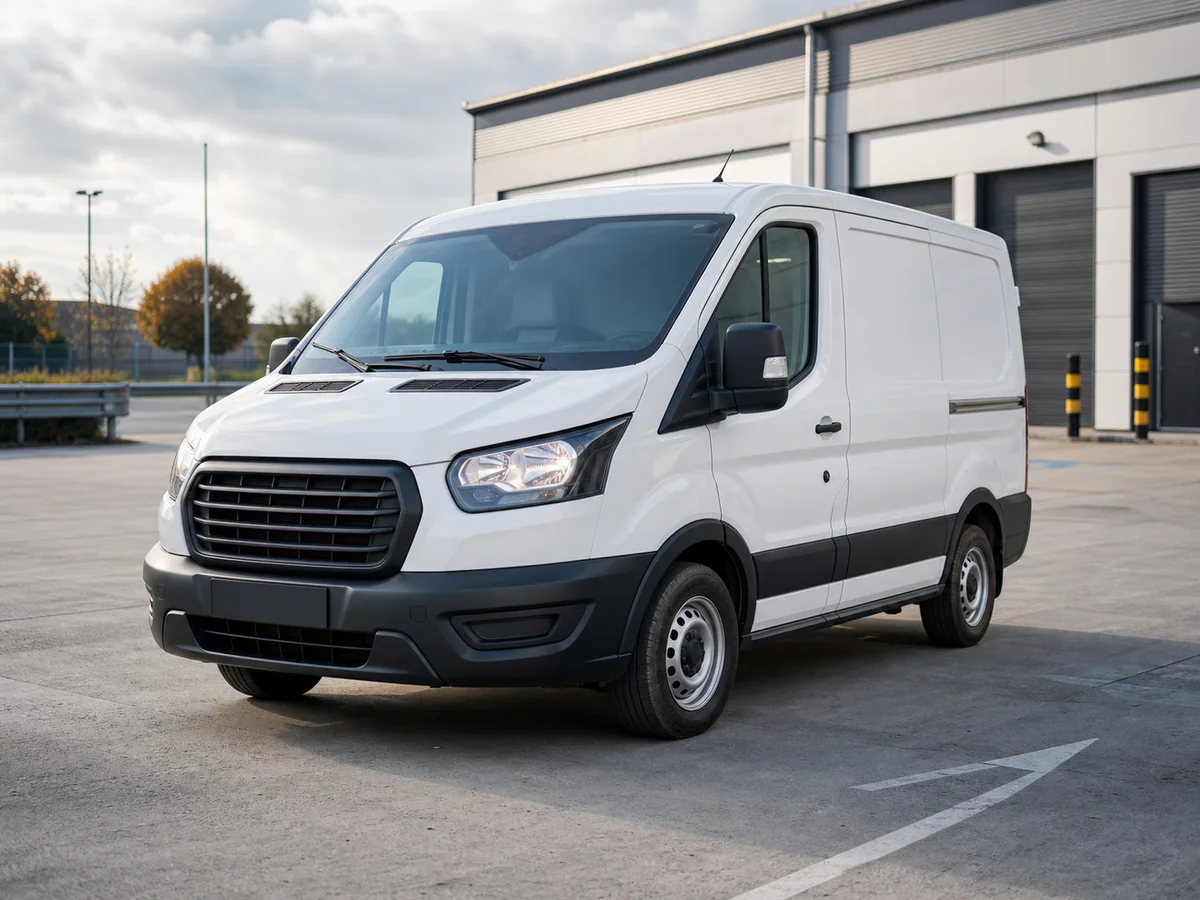 SWB Transit Van for courier and commercial transport work